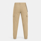 Women’s Denim Cargo Jeans with Chain Detail