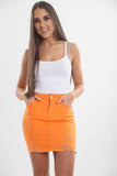 Orange Ladies Skirt