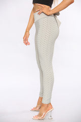 Knotted Waffle Sports Leggings