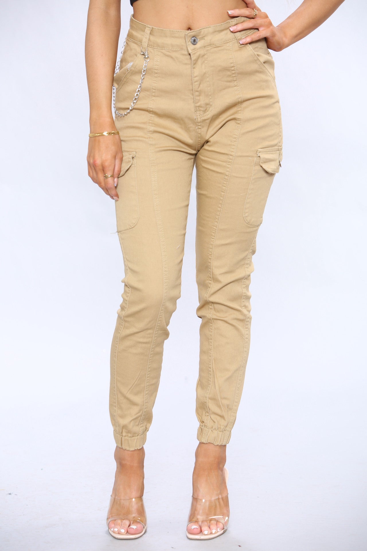 Cargo Denim Jeans For Women
